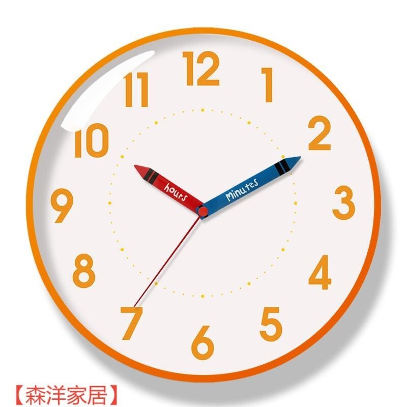 時鐘鐘錶掛鐘裝潢電波鐘掛鐘客廳靜音家用萬年曆鐘錶掛牆時鐘石英鐘現代簡約免打孔