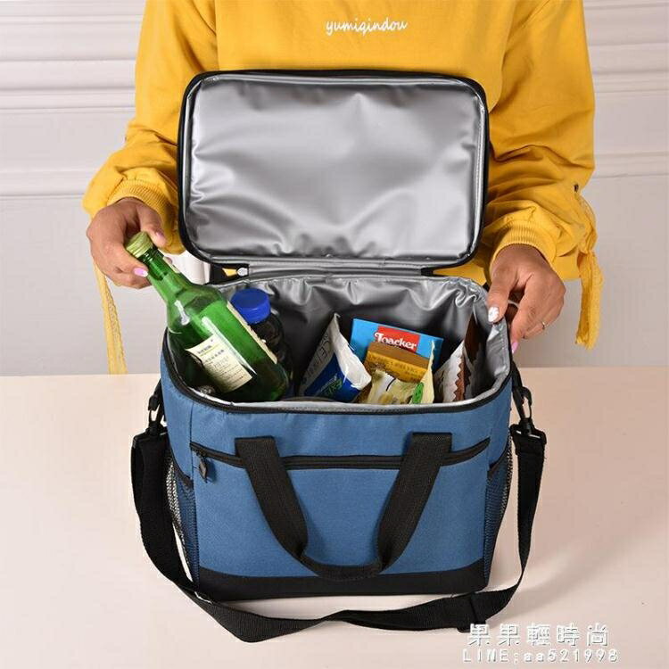 保冷袋飯盒袋保溫手提袋防水便當包釣魚旅行牛津布特大號帶飯包 雙11全館免運