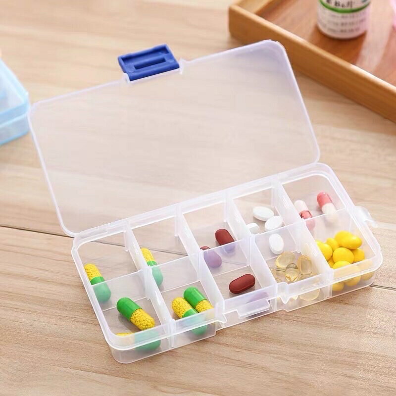 ［沐沐屋］零件盒 10格收納盒 飾品收納盒 槍箱收納 藥品收納盒 釣魚 釣蝦 工具零件收納. 2