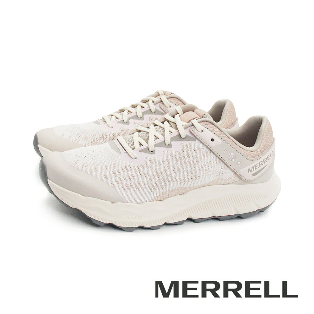 MERRELL(女)ANTORA 4 ALLURE 輕量戶外運動鞋 女鞋-米白色