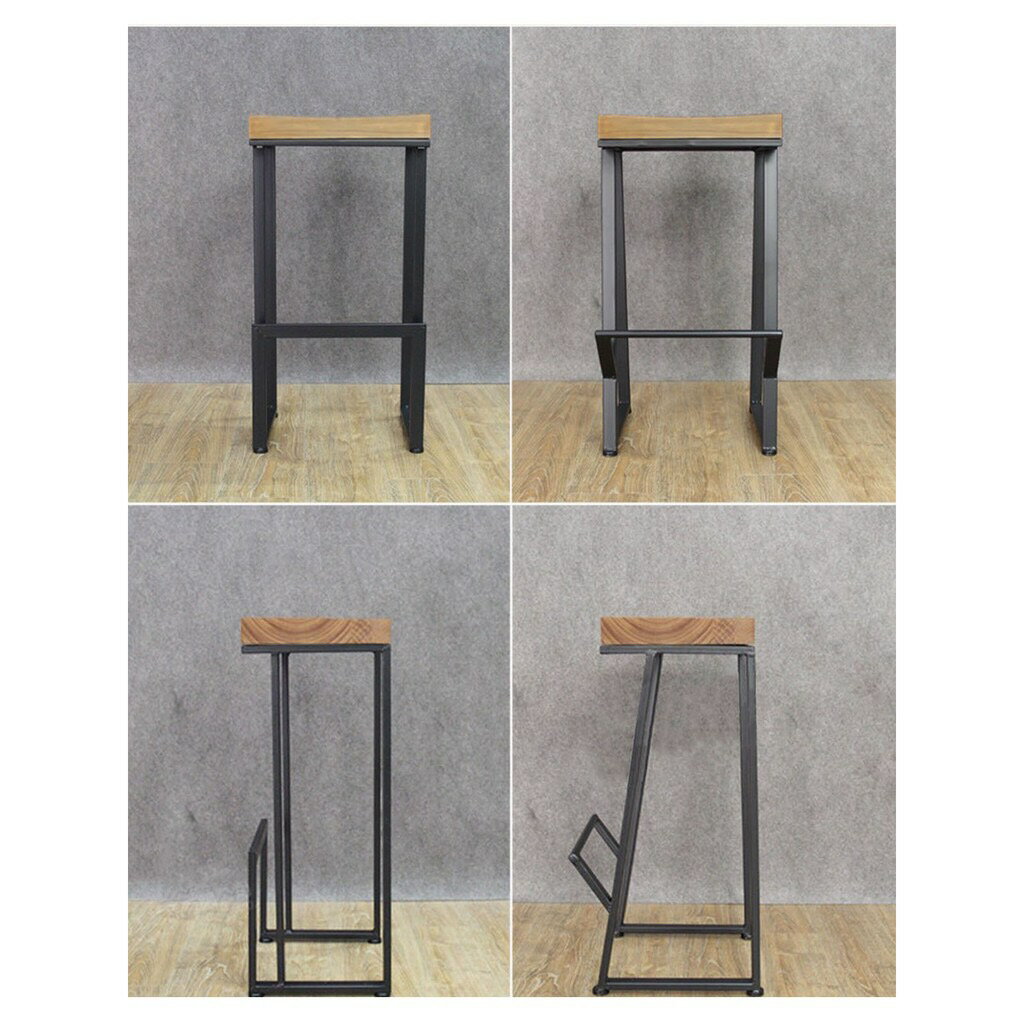 《喬治》 直腳 工業風 美式 吧檯椅 腳踏 高腳椅 休閒椅 商業空間 LOFT 【新生活家具】 4