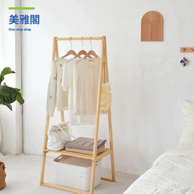 免運 衣帽架 置衣架 落地式衣架 落地臥室家用衣帽架不佔空間衣櫃出租房簡易折疊晾衣架【ddy】
