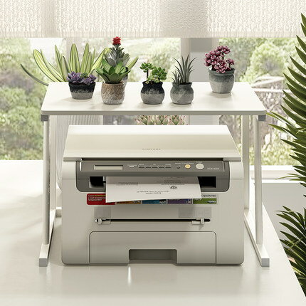 印表機置物架 印表機架子辦公桌桌面置物架雙層辦公室桌子托架桌上收納電腦支架『XY3653』