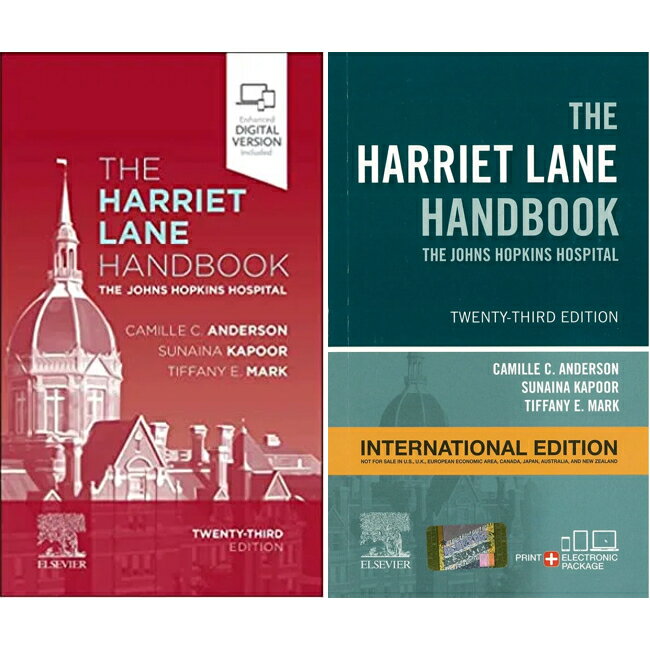 姆斯The Harriet Lane Handbook 23/e Anderson 9780323876988/9780323878807華 ...