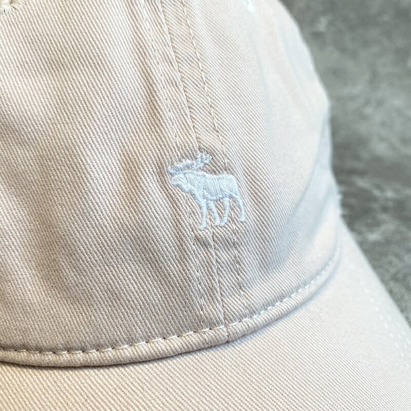 美國百分百【Abercrombie & Fitch】帽子配件老帽AF 棒球帽經典麋鹿Logo 