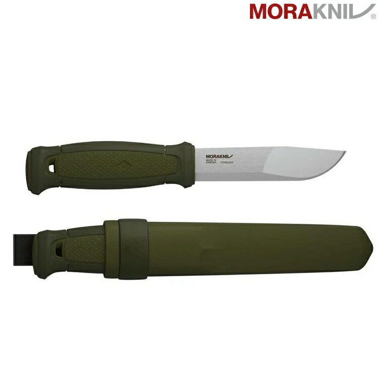 Morakniv Kansbol 不鏽鋼直刀/露營小刀 12634 12872 軍綠 瑞典製