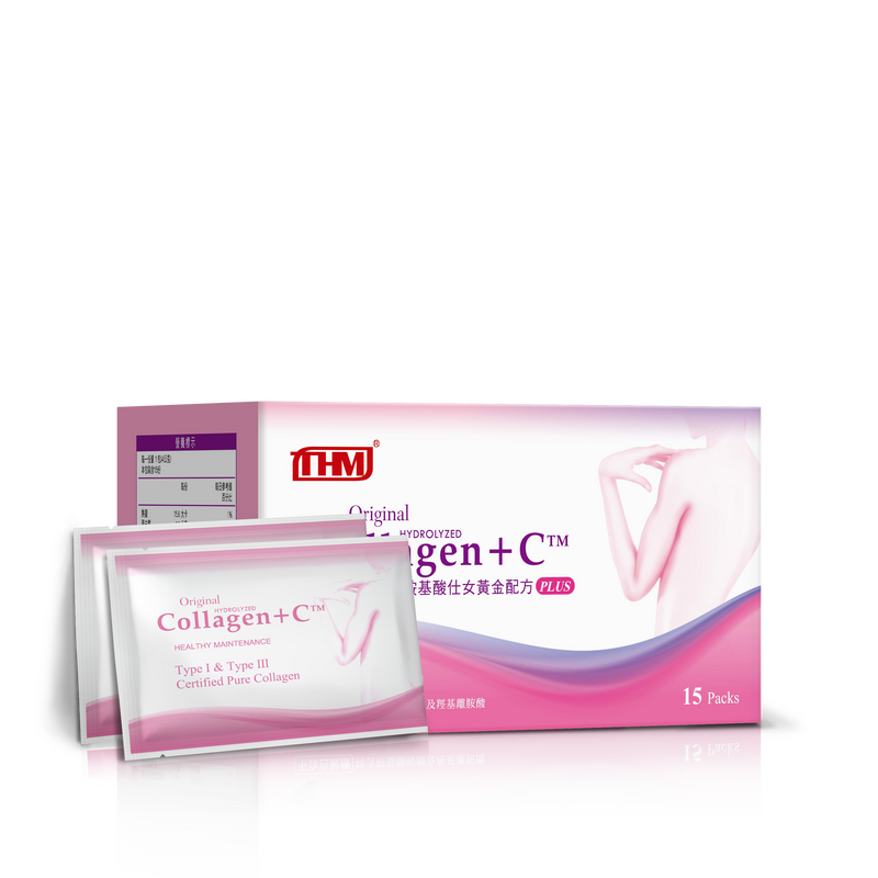 台灣康醫 水解膠原蛋白胺基酸-Collagen+C™ 美感元素升級，黃金配方美麗有感