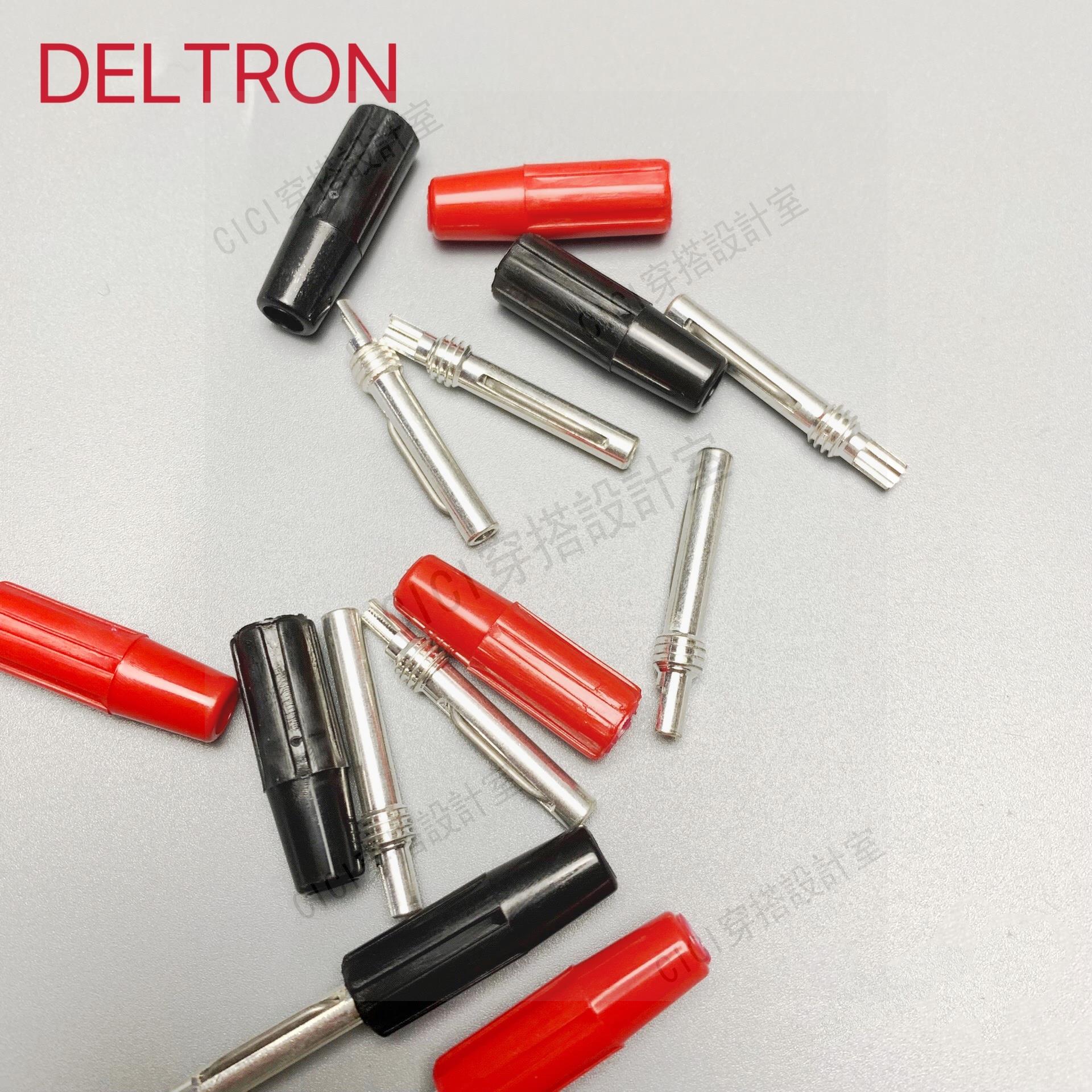 【299出貨】英國戴龍DELTRON進口純銅鍍銀香蕉插 喇叭線插頭音箱功放DIY接頭【亞德機械五金家居】