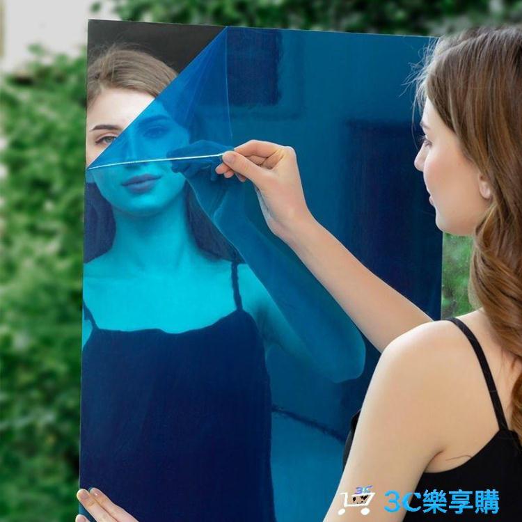 鏡面貼 亞克力鏡子貼墻自粘鏡面墻貼浴室軟鏡子化妝鏡全身穿衣鏡不會碎的