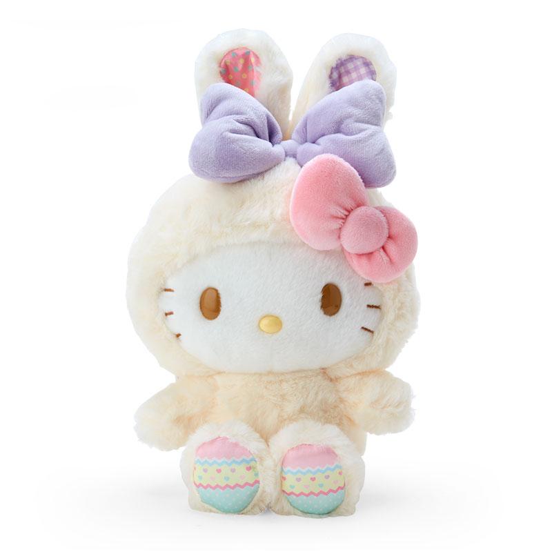 真愛日本 凱蒂貓 kitty 復活節 限定 變裝兔 兔子 造型玩偶 娃娃 布偶 玩偶 絨毛娃娃 JD32