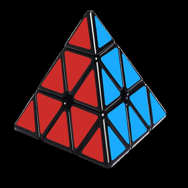 魔方 奇藝金字塔魔方益智玩具三角形異形初學者比賽專用幼兒園三階二四