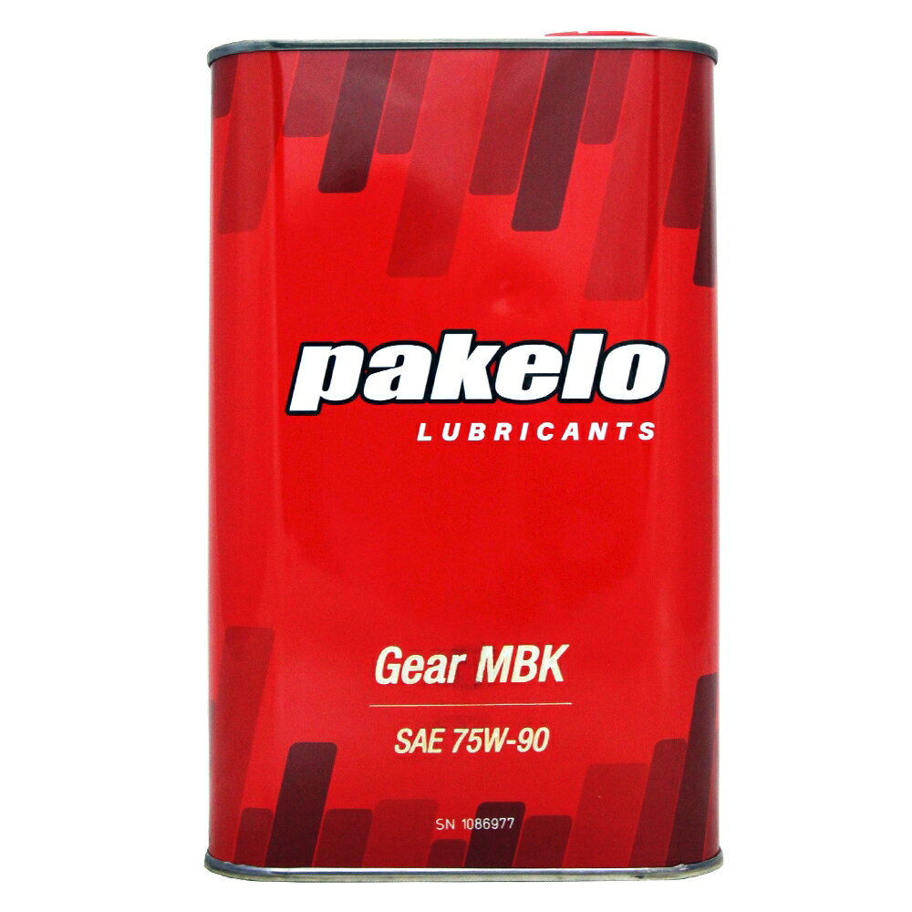 PAKELO Gear MBK 75W90 全合成齒輪油 SN1086977