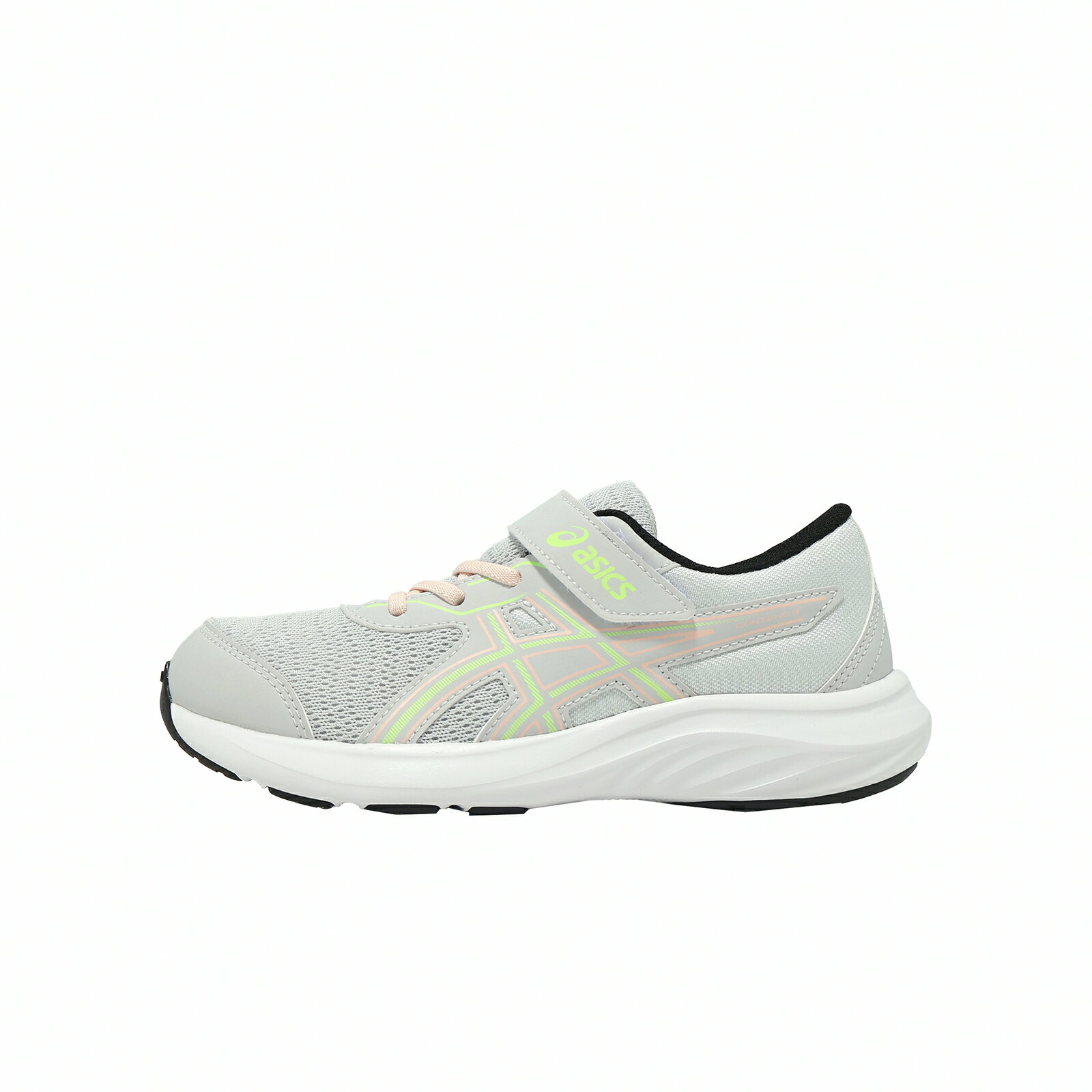Asics 亞瑟士 慢跑鞋 Contend 9 PS 中童 小朋友 灰 魔鬼氈 運動鞋 1014A338025