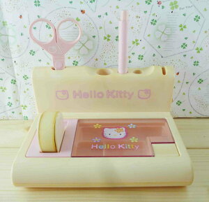 【震撼精品百貨】Hello Kitty 凱蒂貓 KITTY文具組-綜合粉花圖案 震撼日式精品百貨