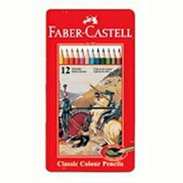 Faber-Castell油性彩色鉛筆12色*115844
