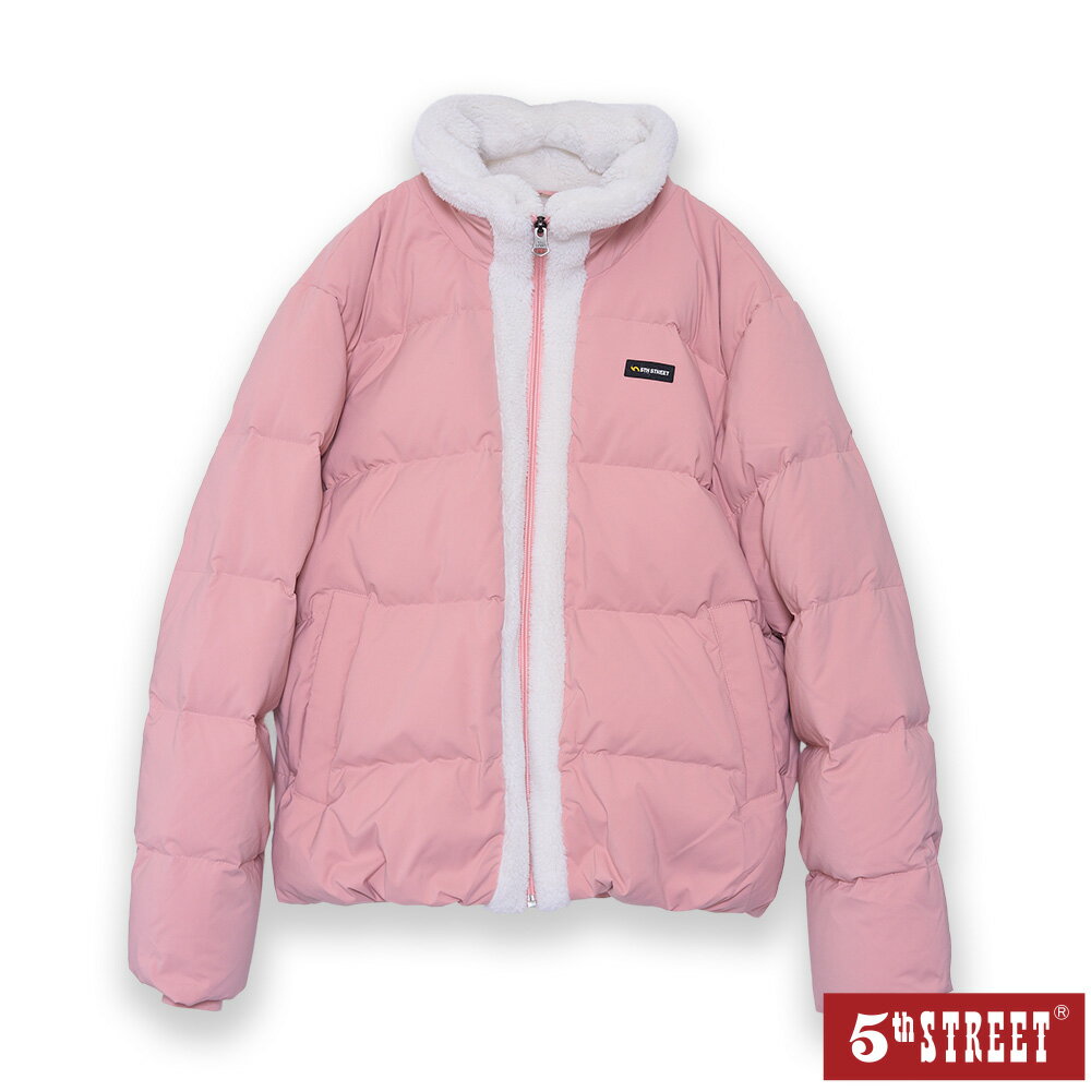 女裝 羽絨外套 粉紅色 (510604) 【5th STREET】【年貨節全館390起】 治裝激推 最高折426