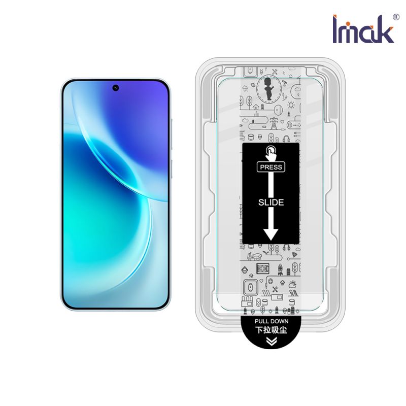 Imak 艾美克 OPPO Find X9 Pro 5G H 鋼化玻璃貼(無塵艙)(可指紋解鎖) 太空艙 貼膜神器 手殘救星 玻璃膜 鋼化膜 手機螢幕貼 保護貼【愛瘋潮】