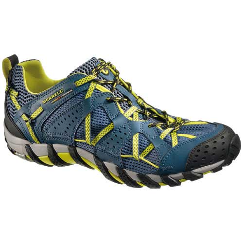 ├登山樂┤美國MERRELL Waterpro Maipo男款水陸兩用快乾涉水登山健行休閒鞋 深藍黃 # ML41621