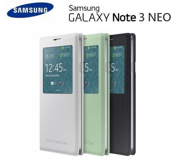 三星 Note3 NEO【原廠感應皮套 S-VIEW】N7505、N7507【神腦國際盒裝公司貨】不是 NOTE3