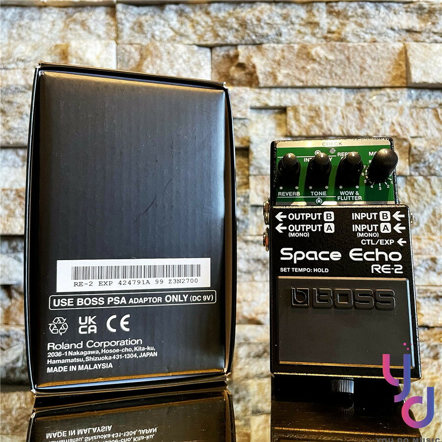 KB qf Boss RE-2 RE2 Space Echo ϱa Delay Reverb q NL ĪG 8