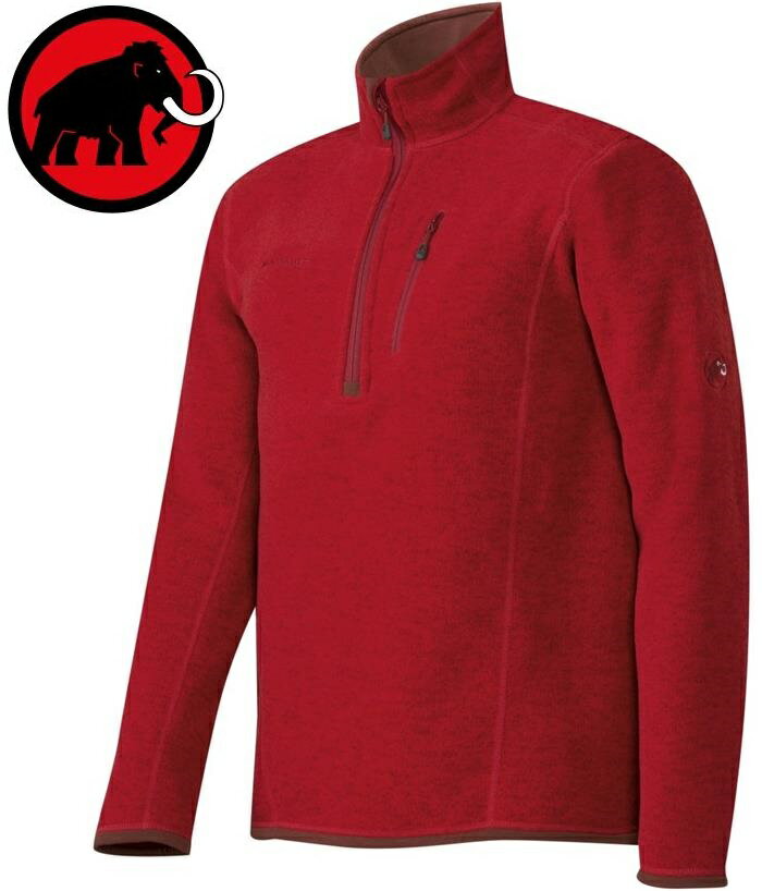 Mammut 長毛象 刷毛保暖衣/保暖中層衣 Thermal Pro刷毛上衣 Polar ML 男款 1040-00892 3038熔岩紅