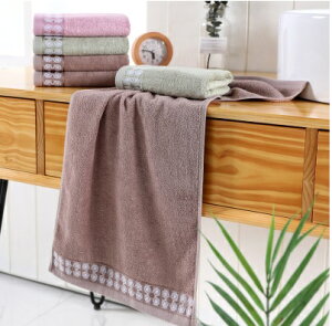 PS Mall【J1373】 竹漿纖維毛巾 毛巾34*76cm