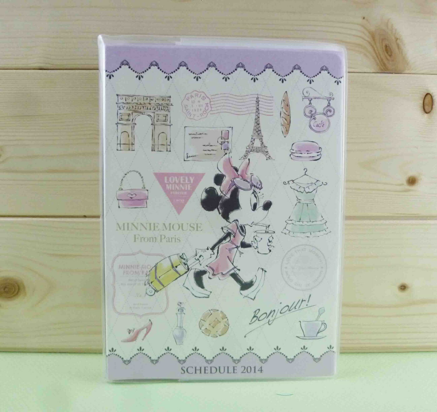 【震撼精品百貨】米奇/米妮 Micky Mouse 證件套-旅行紫 震撼日式精品百貨