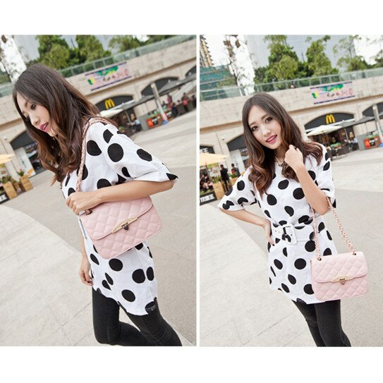 櫻桃嚴選 六色 現貨 時尚經典 菱格包 單肩包 側背包 水餃包 鍊條單肩包 2 櫻桃嚴選 六色 現貨 時尚經典 菱格包 單肩包 側背包 水餃包 鍊條單肩包 2