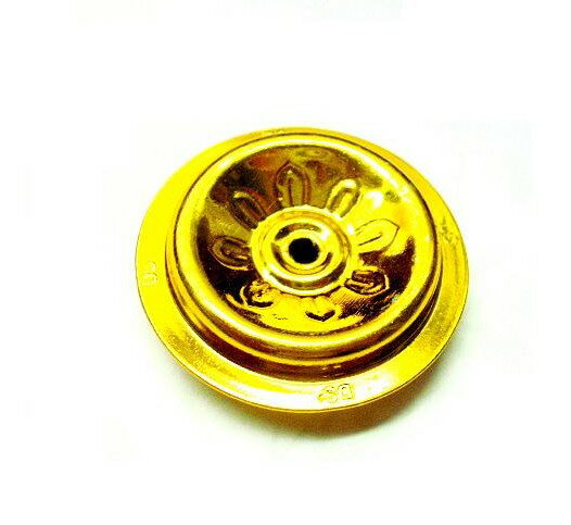 陶瓷蓮花燭臺放蠟燭酥油燈供佛堂長明燈觀音堂寺廟法會黃色蠟燭座 3