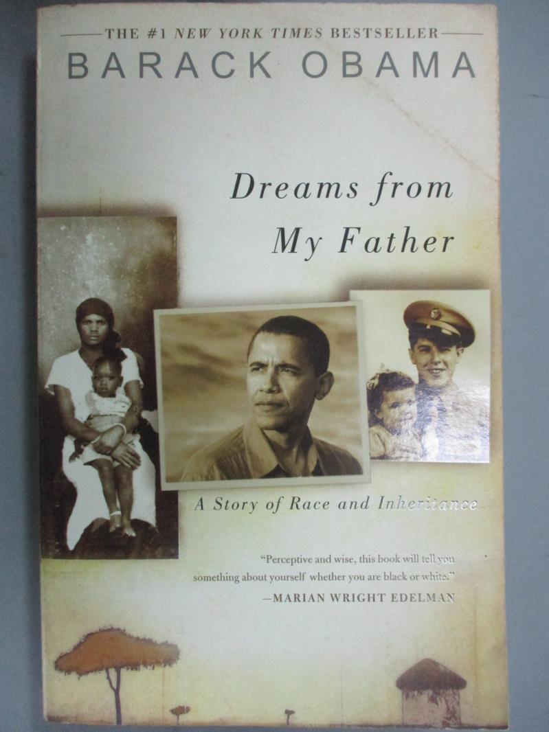 【書寶二手書T1／原文書_NPS】Dreams From My Father-A Story Of Race And Inheritance_Barack, Obama, 歐巴馬