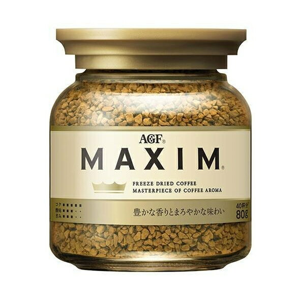 日本 AGF MAXIM箴言咖啡/贅沢華麗香醇/Blendy焙煎咖啡 80g罐裝