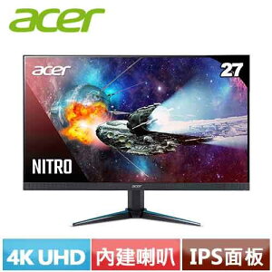 【最高22%回饋 5000點】 ACER宏碁 27型 VG270K L Nitro 電競螢幕