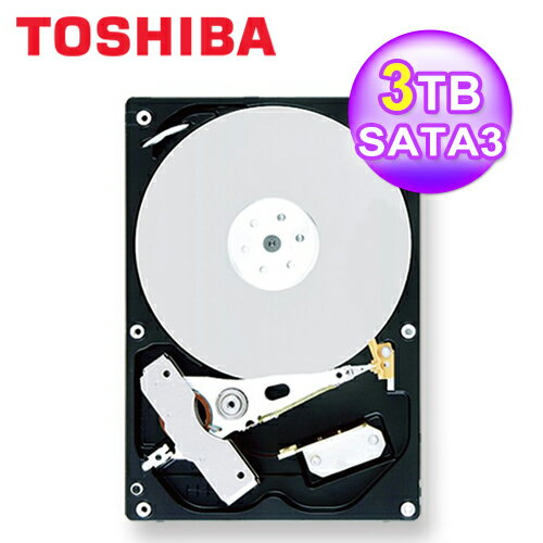 【Toshiba 東芝】3TB 3.5吋 7200轉 硬碟 (DT01ACA300)【三井3C】