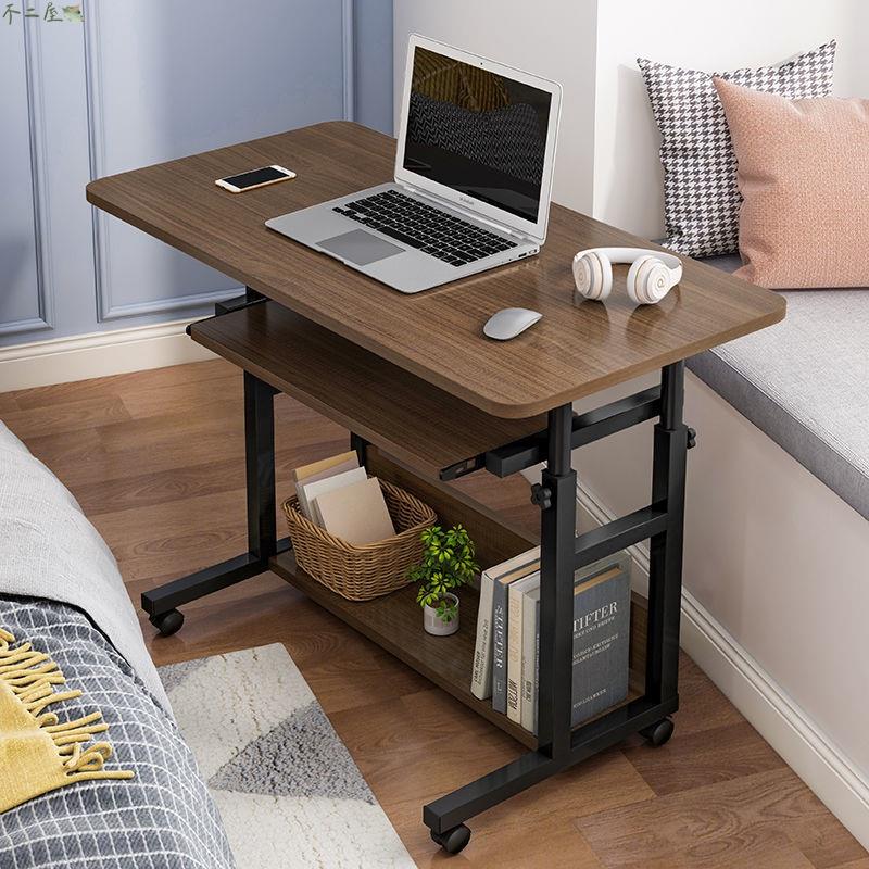 立太9床邊桌可移動電腦臺式桌子臥室家用書桌升降宿舍懶人電腦桌