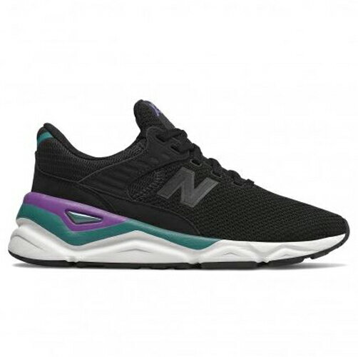 New Balance 女鞋 休閒 X90 反光LOGO 網布 超輕量 黑 紫 湖水綠【運動世界】WSX90CLB