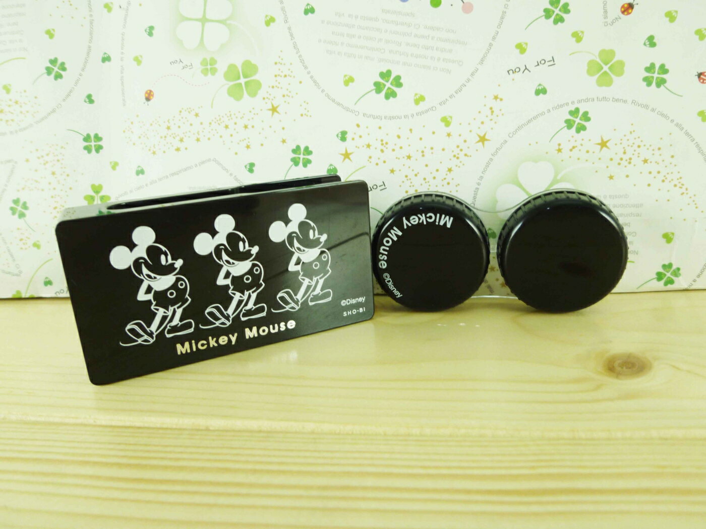 【震撼精品百貨】Micky Mouse 米奇/米妮 置物盒-黑米奇 震撼日式精品百貨