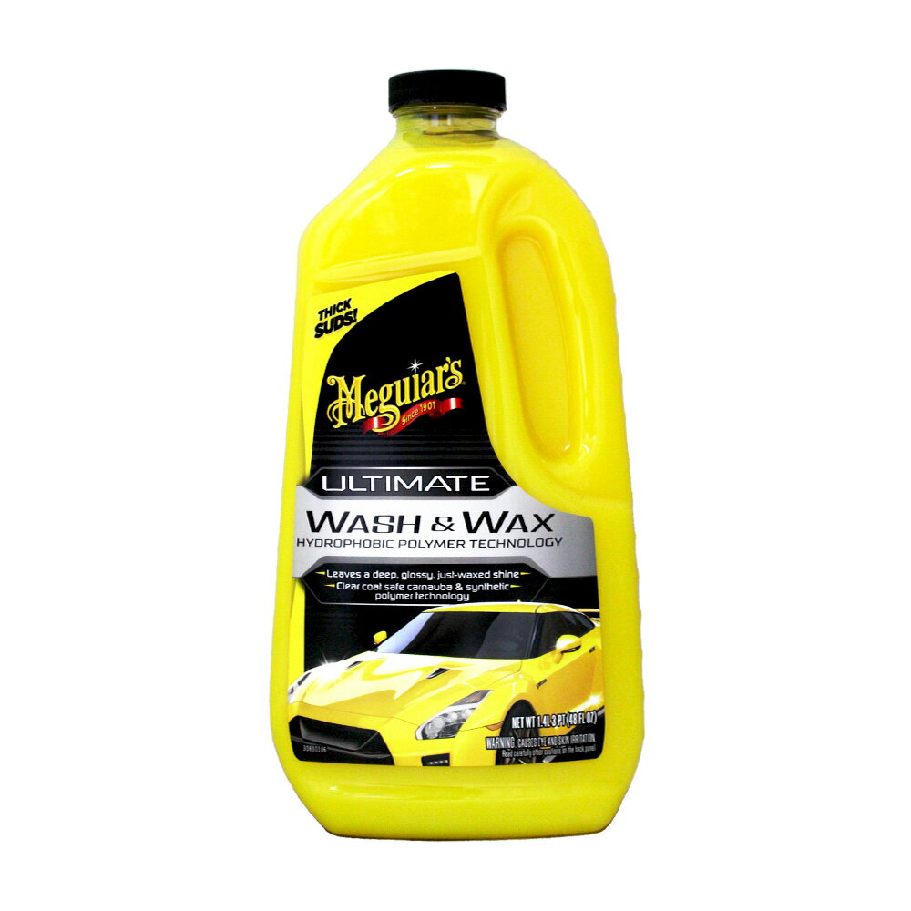 Meguiars Ultimate Wash & Wax 美光 終極洗車精 G17748【299免運領券再享折扣】