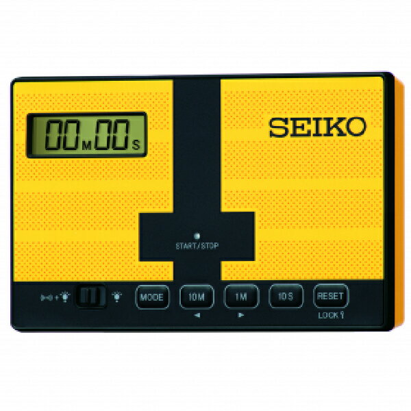 seiko SK037 精工鐘 (QHL098Y) 觸控感應墊倒數計時器鬧種 10 x 6.5 x 2.1cm｜樂天全館特惠中★指定刷卡回饋10%