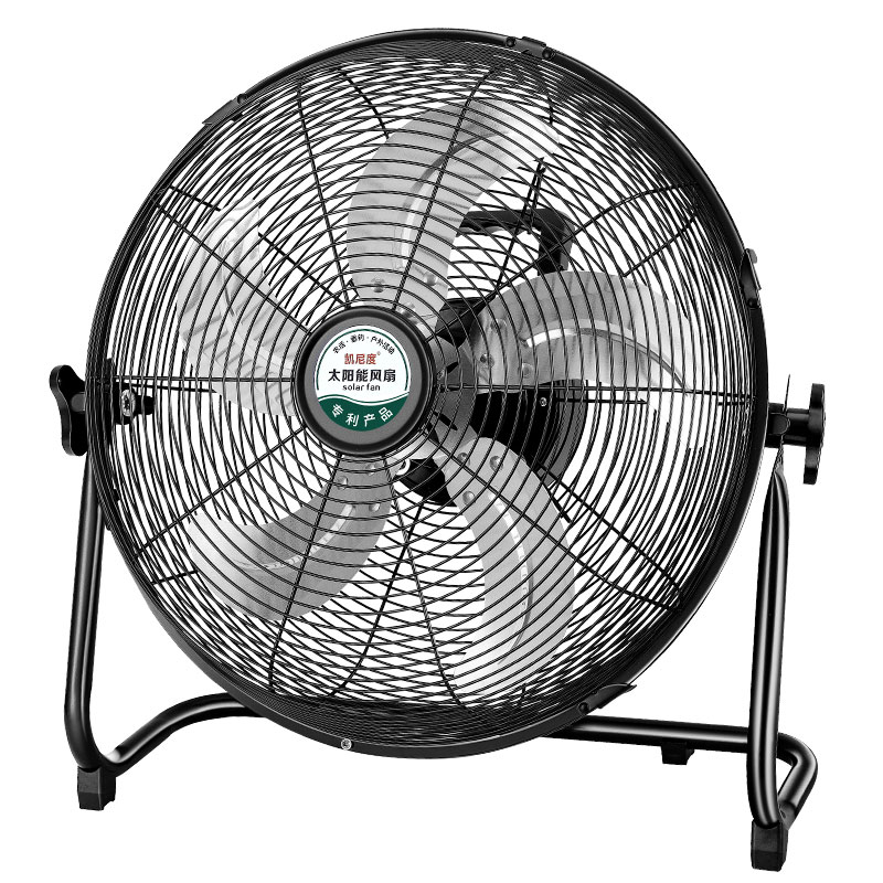 {可打統編 保固一年}充電風扇超長續航大風力太陽能戶外大電池便攜式大功率無線趴地扇 4