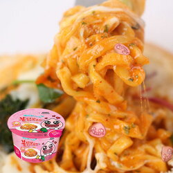韓國 三養 SamyangXKAKAOFRIENDS聯名款 APEACH限定版 莫扎瑞拉起士辣雞麵 105g/碗裝 超濃郁的義大利起司和韓國辣醬的口感!附加可愛APEACH魚板~【特價】§異國精品§