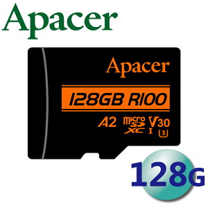 Apacer 宇瞻 128GB microSDXC TF A2 U3 V30 記憶卡 128G