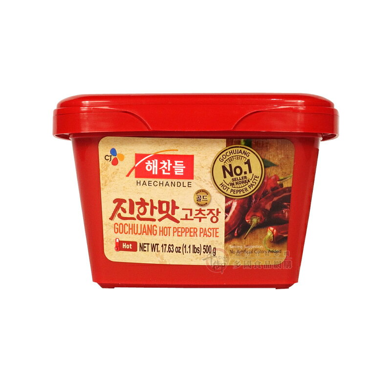 千御國際 韓國CJ韓式辣椒醬500g 料理醬 烤肉沾醬 拌麵醬 拌飯