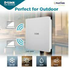 D-Link DAP-3666 802.11ac Wave2戶外型同步雙頻High Power無線基地台