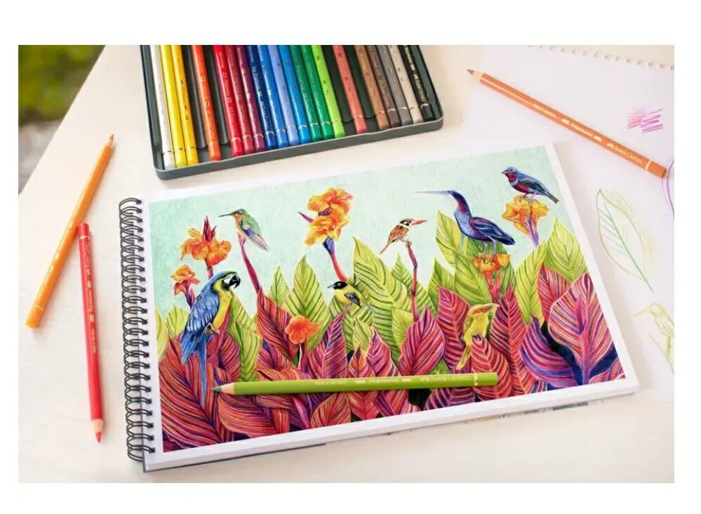 Faber-Castell綠色系列專家級油性色鉛筆 120色 *110011【領券滿額再折千12/31止】 4