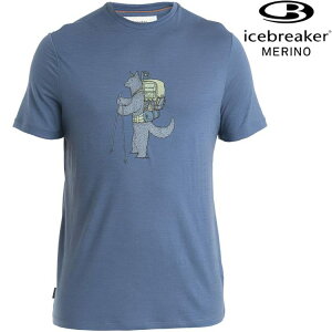 Icebreaker Tech Lite III 男款 美麗諾羊毛排汗衣/圓領短袖上衣-150 出發健行 0A56WV A76 復古藍