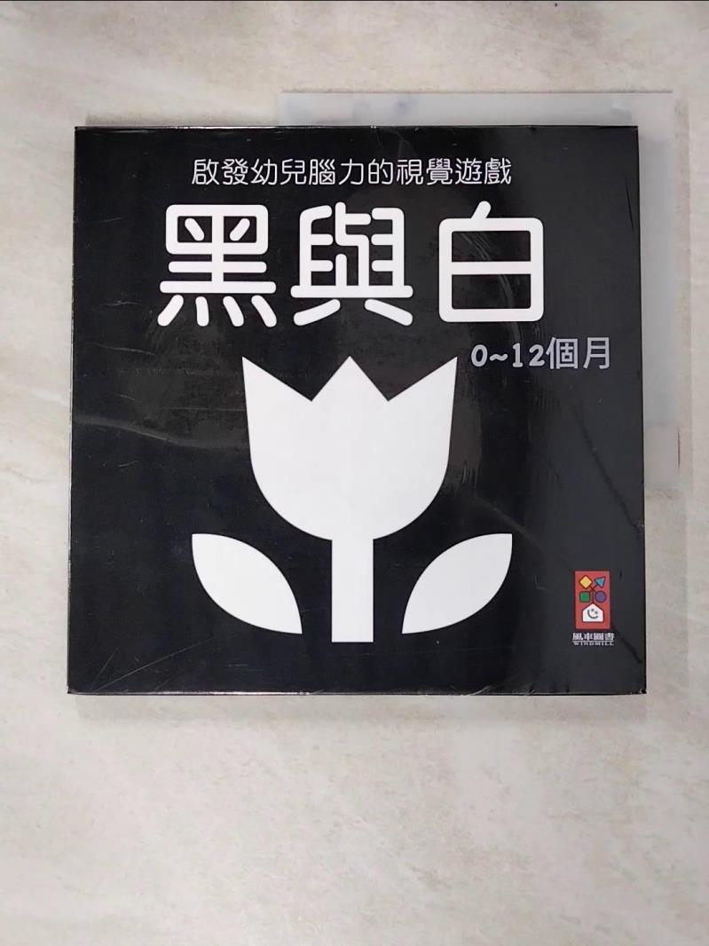 【書寶二手書T9／少年童書 KCK】黑與白(啟發幼兒腦力的視覺遊戲) 風車編輯群