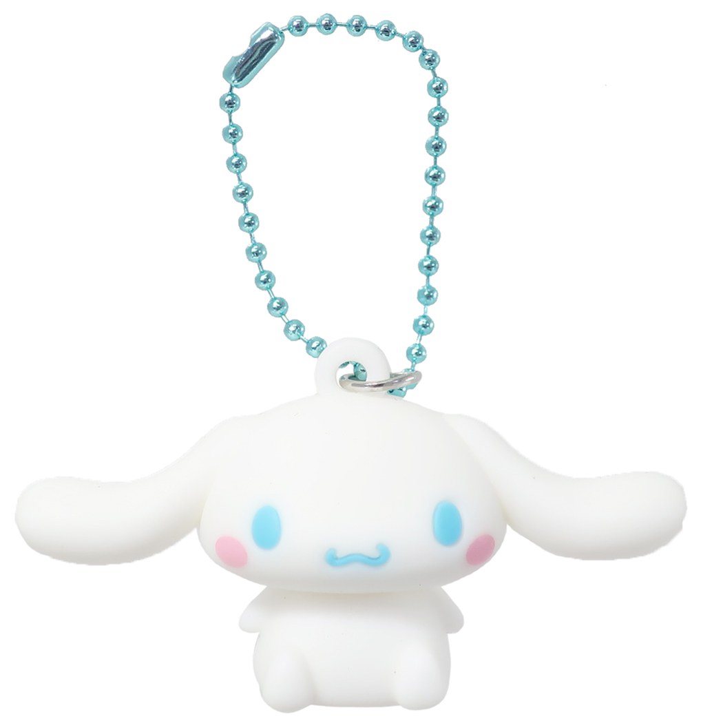 【震撼精品百貨】大耳狗 Cinnamoroll~日本三麗鷗Sanrio 大耳狗造型矽膠吊飾-全身*52918