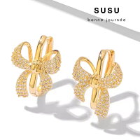 SU SU︱立體蝴蝶結耳環❤️日韓 明星 熱銷 925純銀 防過敏 珍珠 飾品 耳環 項鍊 手鍊 穿搭 時尚 SU SU︱立體蝴蝶結耳環❤️日韓 明星 熱銷 925純銀 防過敏 珍珠 飾品 耳環 項鍊 手鍊 穿搭 時尚