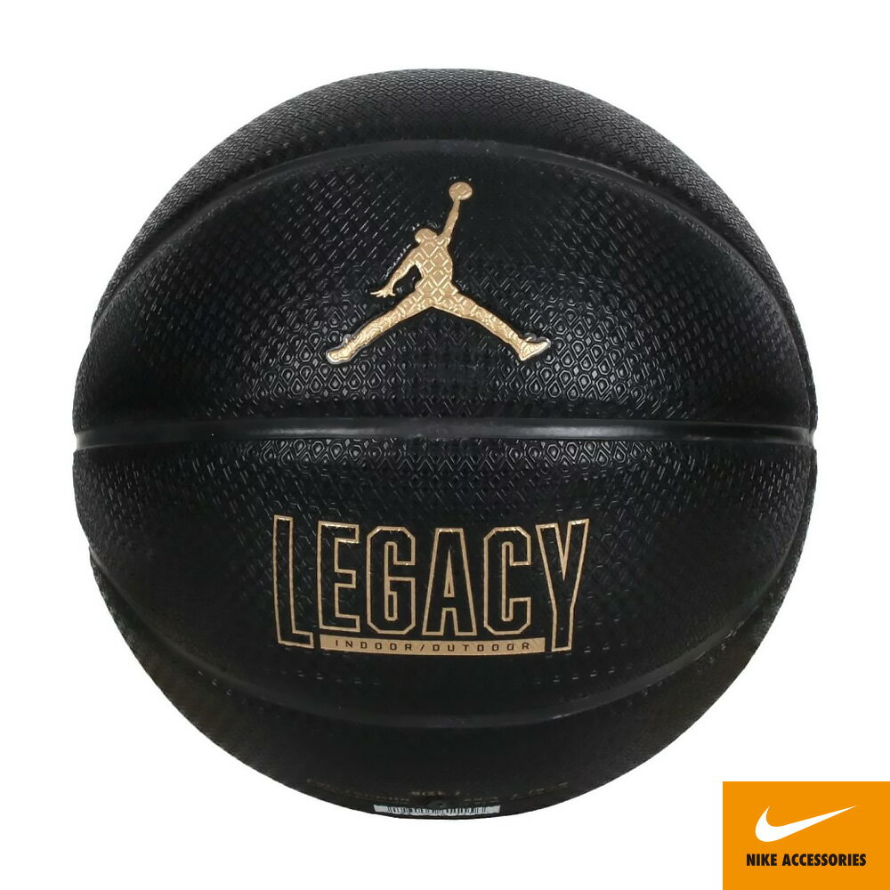 NIKE JORDAN LEGACY 2.0 8P 7號球 籃球 J100825305107黑金