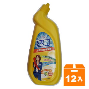花仙子潔霜芳香浴廁清潔劑(中性配方)-檸檬樂園750gm(12入)/箱【康鄰超市】
